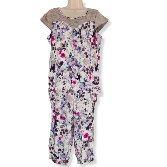 Jasmine & Ginger Intimates & Sleepwear Jasmine And Ginger Floral
